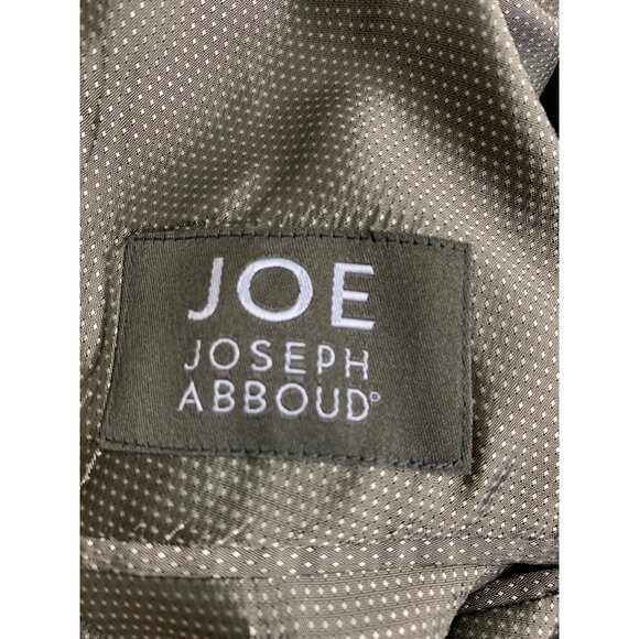 Joe Joseph Abboud Charcoal Wool Blend Mens Suit Seperate Jacket 42R 8904 EUC - Picture 3 of 9